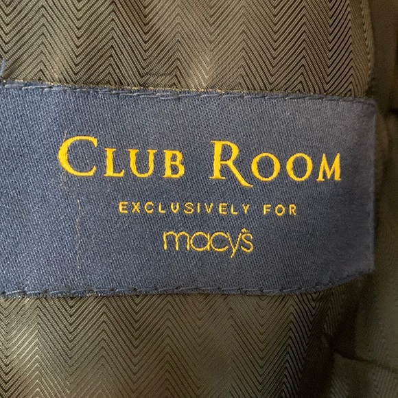 Macy’s Club Room Men’s Dark Gray Sports Coat (Size 40R) - Picture 4 of 8